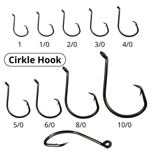 Stück circle hook gr - circle,